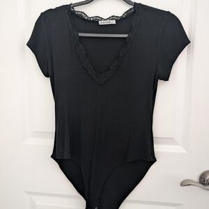 Unbranded Women's Black Bodysuit